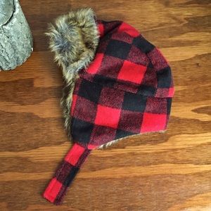 Indigo Baby Cabin Cozy Trapper Hat | 0-6 months